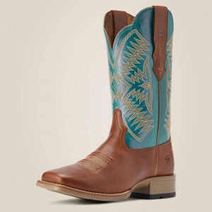 Almond Roca Ariat Odessa Stretchfit Western Boot | 43XVDITNM