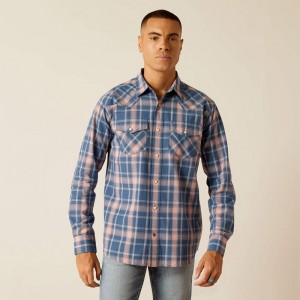 Antracite Ariat Hershy Retro Fit Shirt | 69NXDMVYG