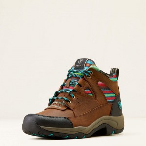 Arizona Brown/Turquoise Serape Ariat Terrain Venttek 360 Boot | 03WJZAKXC