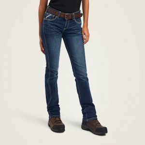 Atlanta Ariat Rebar Riveter Straight Jean | 62RDFSOAK