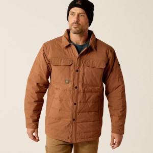 Aztec Ariat Rebar Cordura Ripstop Insulated Shirt Jacket | 91KMEFZSH