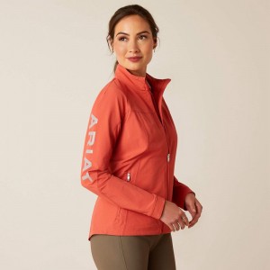 Baked Apple Ariat Agile Softshell Jacket | 96VBZKEYI