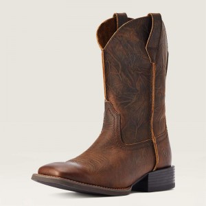 Bartop Brown Ariat Sport Rambler Western Boot | 18JEZCAWN