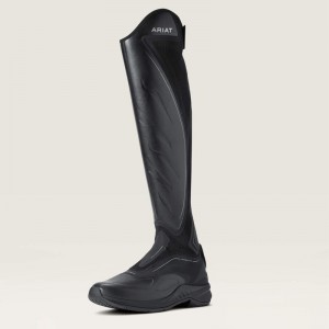 Black Ariat Ascent Tall Riding Boot | 71UIDGQHX