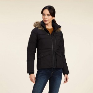 Black Ariat Clairborne Down Jacket | 91TPIKFDH