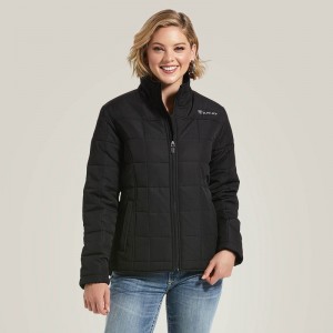 Black Ariat Crius Insulated Jacket | 35LVGDSBM