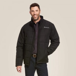 Black Ariat Crius Insulated Jacket | 98ZBYIUVX