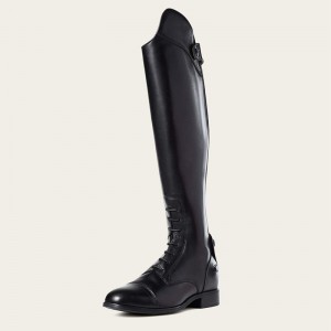 Black Ariat Kinsley Field Tall Riding Boot | 36JGSENMH