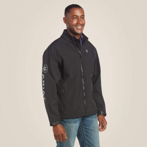 Black Ariat Logo 2.0 Softshell Jacket | 56BLDVJHI