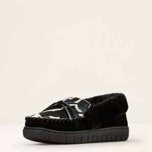 Black Ariat Moccasin Slipper | 07XOLDMBA