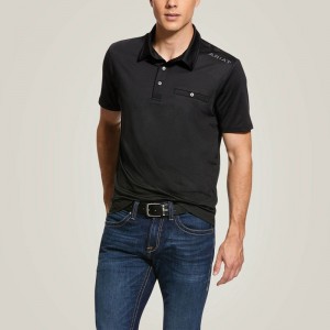 Black Ariat Norco Polo | 79CULFJIX