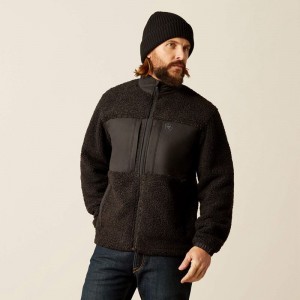 Black Ariat Odessa Sherpa Jacket | 73EMURZCP