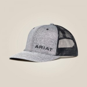 Black Ariat Offset Logo Cap | 36KGEPTRQ