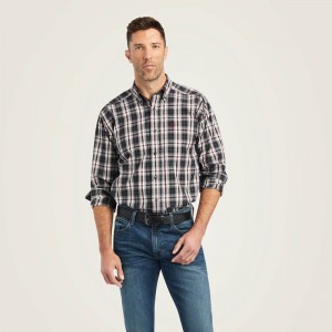 Black Ariat Pro Series Wilton Classic Fit Shirt | 04TAFHVRD