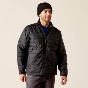 Black Ariat Rebar Cordura Ripstop Lightweight Insulated Jacket | 20SHLPYRE