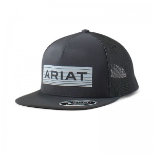 Black Ariat Reflective Logo Cap | 07ZKICJMY