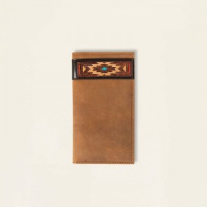 Black Ariat Southwest Rodeo Wallet | 87JCMLORZ