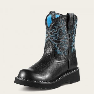 Black Deertan Ariat Fatbaby Western Boot | 58FTZMYQJ