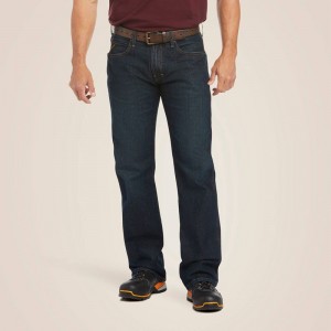 Blackstone Ariat Rebar M5 Straight Durastretch Edge Stackable Straight Leg Jean | 70EMFBLHV