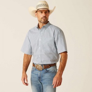 Blue Heaven Ariat Edgar Classic Fit Shirt | 62YREHKPD