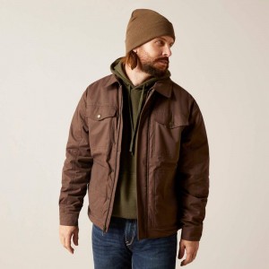 Bracken Ariat Grizzly 2.0 Canvas Conceal And Carry Jacket | 61MJRBKON