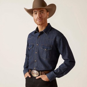 Broadway Ariat Classic Denim Shirt | 71OENWFCT