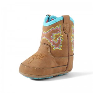 Brown/Feather/Tan Ariat Lk Lil' Stompers Delilah Boot | 54CJOBDHL