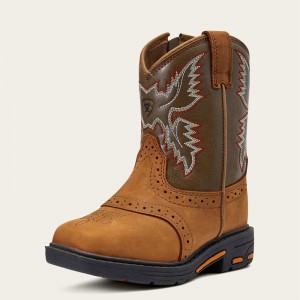 Brown Ariat Td Lil' Stompers Durango Boot | 51CLVDEUI