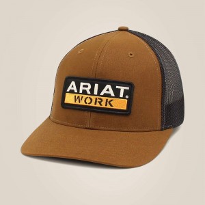 Brown Ariat Work Cap | 29QCYSKHV