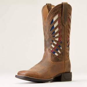 Burlap Ariat Longview Western Boot | 84JQYAILX