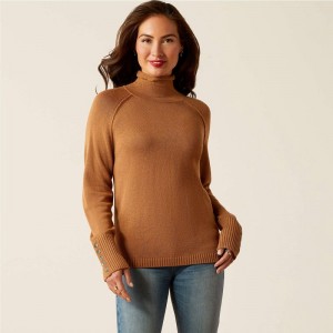 Camel Ariat Bahia Sweater | 23KLUINYO