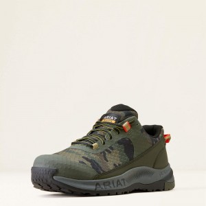 Camo Ariat Outpace Shift Composite Toe Work Shoe | 02ZHSBFYD