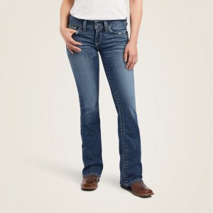 Canadian Ariat R.E.A.L. Mid Rise Raquel Boot Cut Jean | 79IKMWFAG