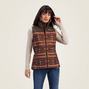 Canyonlands Print Ariat Crius Insulated Vest | 58KCTFWYD