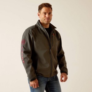 Char/Americana Ariat Logo 2.0 Softshell Jacket | 23GFPEQNW