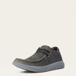 Charcoal Canvas Ariat Hilo | 09BYKIPAX