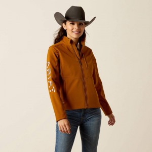 Chestnut Horse Ariat Team Patriot Softshell Jacket | 35NPAHKBO