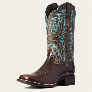 Chocolate Chip Ariat Lonestar Western Boot | 94TOSQJVI