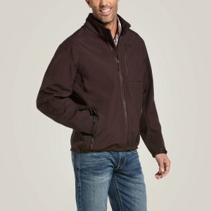 Coffeebean Ariat Logo 2.0 Patriot Softshell Water Resistant Jacket | 01RENCWUQ