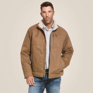 Cub Ariat Grizzly Canvas Jacket | 70INOEVUM