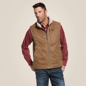 Cub Ariat Grizzly Canvas Vest | 09MKOIFBN