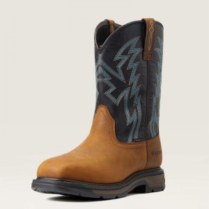 Dark Earth Ariat Workhog Xt Boa Carbon Toe Work Boot | 01WYBDZXL