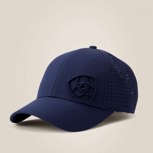 Deep Navy Ariat Tri Factor Cap | 70AUJCPWK