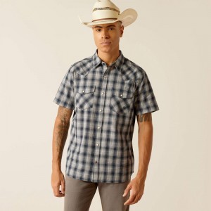 Deep Pond Ariat Haven Retro Fit Shirt | 02TJVAPEC