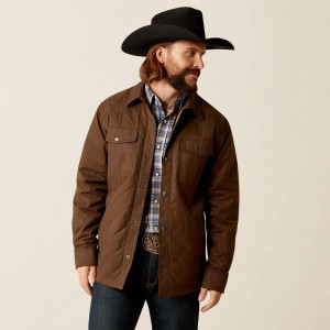 Demitasse Ariat Grizzly Shirt Jacket | 76PEBVJCG