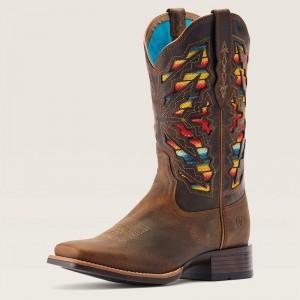 Desert Pearl Ariat Laney Venttek 360° Western Boot | 36SXRDTZN