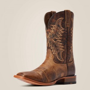 Dry Creek Tan Ariat Point Ryder Western Boot | 20ZRVFEPG