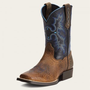 Earth/Black Ariat Bk Tombstone Western Boot | 86VGEDJRN