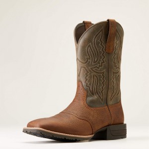 Earth Ariat Hybrid Ranchway Western Boot | 94VCSAQYL