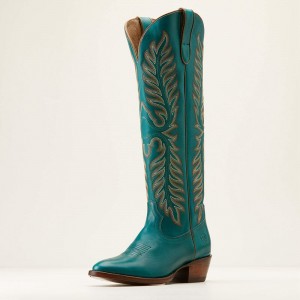 Empress Teal Ariat Sterling Margot Stretchfit Western Boot | 05VCARFQY